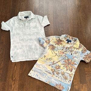 2 polo shirts